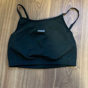Black Gymshark Sport bra